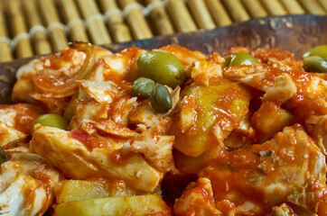 Italian Stoccafisso alla genovese