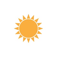 sun illustration logo
