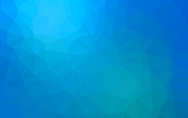 Light BLUE vector blurry triangle texture.