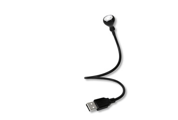 Led USB flashlight for laptop or computer keyboard lighting