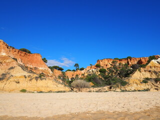 Rocks in Armacao in Portugal (Europe)
