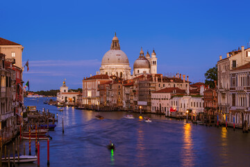 Fototapeta premium Grand canal in Venice Italy