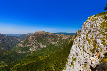Fototapeta na wymiar River Tara canyon - Montenegro