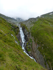 Fototapeta na wymiar Berlin high path, Zillertal Alps in Tyrol, Austria