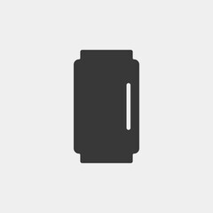 Can icon isolated on background. Beverage symbol modern, simple, vector, icon for website design, mobile app, ui. Vector Illustration