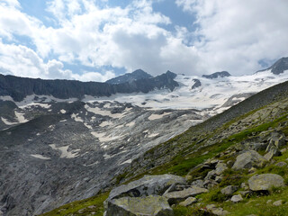 Berlin high path, Zillertal Alps in Tyrol, Austria