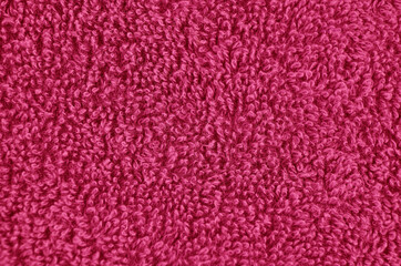 Terry towel close-up