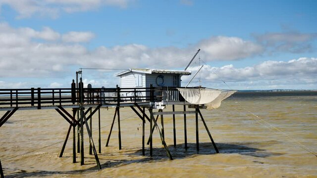 carrelet- charente maritime