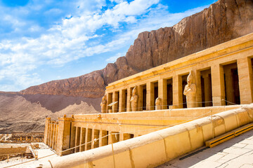 The great temple of Hatshepsut, Karnak, Luxor, Egypt