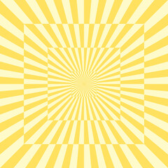 Vector illustration of geometrical pattern with optical illusion. Op art abstract background.