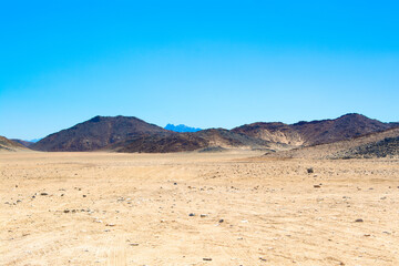 Naklejka na ściany i meble Landscape of the Arabian desert