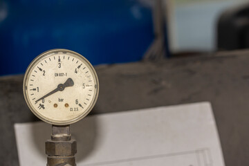Pipes for cooling with taps.Chillers pipes.