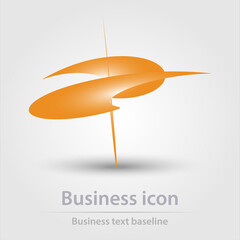 Originally created color business icon
