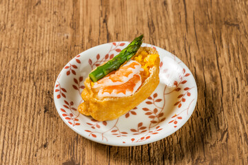 いなり寿司　Sushi in fried tofu japanese food