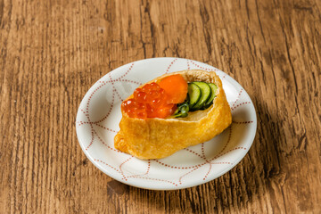 いなり寿司　Sushi in fried tofu japanese food