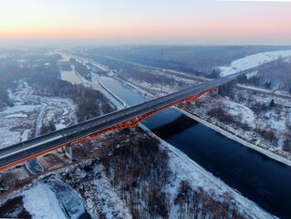 railway in the mountains
