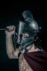 Greek warrior. The character