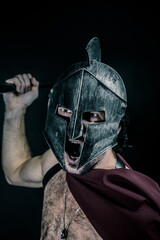 Greek warrior. The character