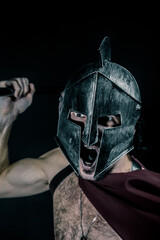 Greek warrior. The character