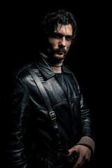 Obraz premium Mercenary. The character