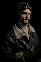 Pilot polar explorer. The character