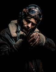 Pilot polar explorer. The character