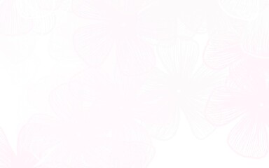 Light Purple vector natural backdrop with flowers