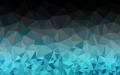Obraz premium Light BLUE vector abstract mosaic pattern.