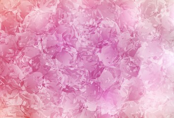 Light Pink vector elegant background with roses, flowers.