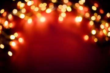 colorful christmas lights holiday background
