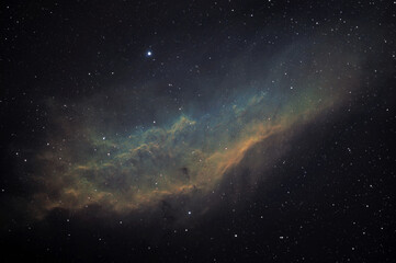 NGC1499 California Nebula in HST palette