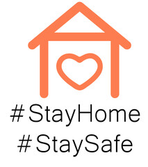  Hashtag - Stay Home, Stay safe 