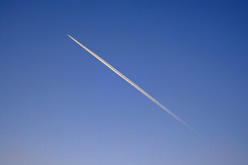 airplane in the sky
