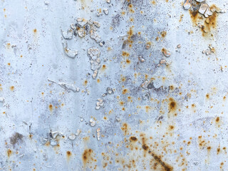 Metal texture with old paint and scratches