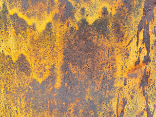 Metal texture with scratches, rust and scuffs