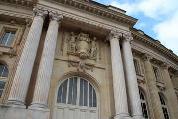 Fototapeta na wymiar gallery (grand palais) in paris in france