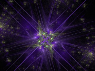 Fototapeta premium Imaginatory fractal background Image