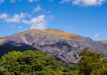 Beautiful summer view of Snowdonia national park, LLanberis, Wales, UK