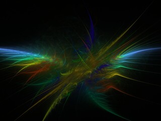 Imaginatory fractal background Image