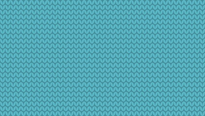 blue knitting wool texture for pattern and background
