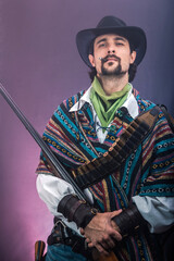 Wild West cowboy. The character