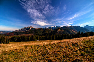 landscape in the mountains