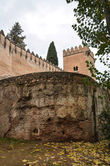 Fototapeta na wymiar Alhambra in Granada.
