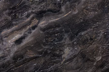 Wandaufkleber Grigio Orobico - natürliche Marmorsteinbeschaffenheit, Foto der Platte. © Dmytro Synelnychenko