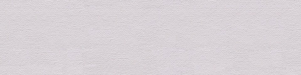 White coton canvas background for classic design look. Seamless panoramic texture.