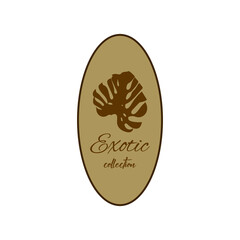 Herbal logo design. An idea for soap, chemists, herbs label. Hand drawn design.