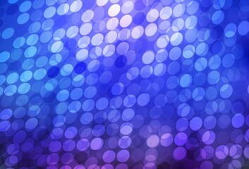 Light BLUE vector pattern with spheres.