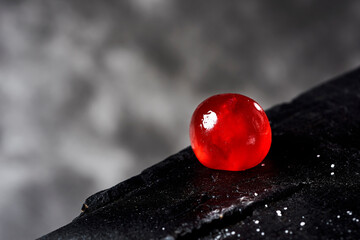 appetizing maraschino cherry