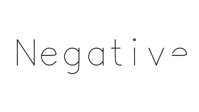 Negative Handwritten Text Animation in Various Sans-Serif Fonts and Weights