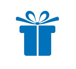 Gift box with ribbon icon, Gift card icon vector. Trendy flat design style on white background. vector sign, linear style pictogram isolated on white. Symbol, logo illustration.